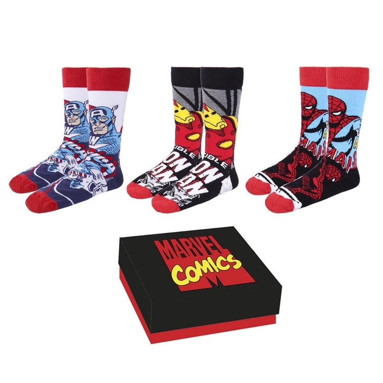 Product Marvel Iron Man Pack 3 Pieces socks image