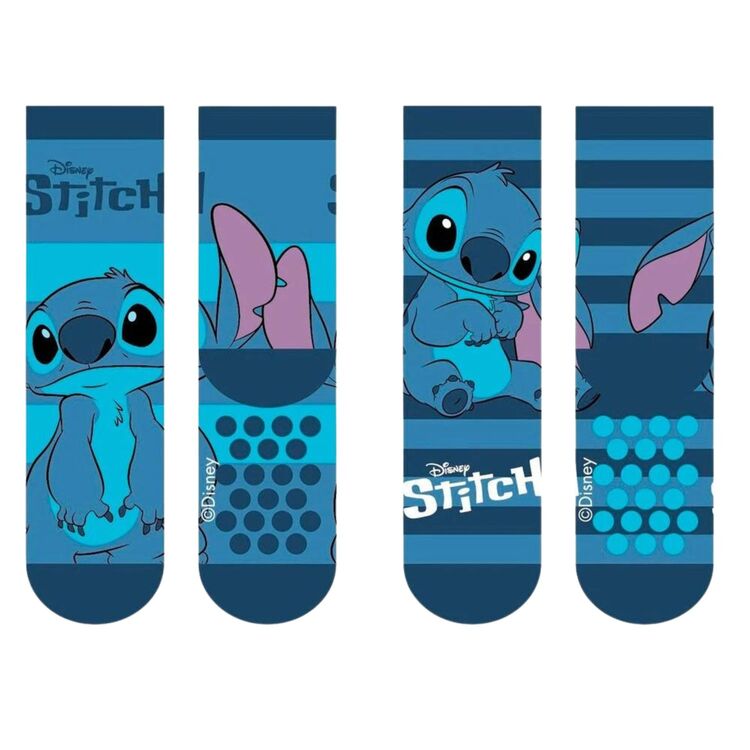 Product Κάλτσες Παιδικές Disney Stitch Anti-Slip 2 Pack image