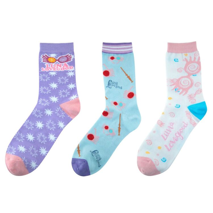 Product Harry Potter Set of 3 pairs of socks Luna Lovegood image