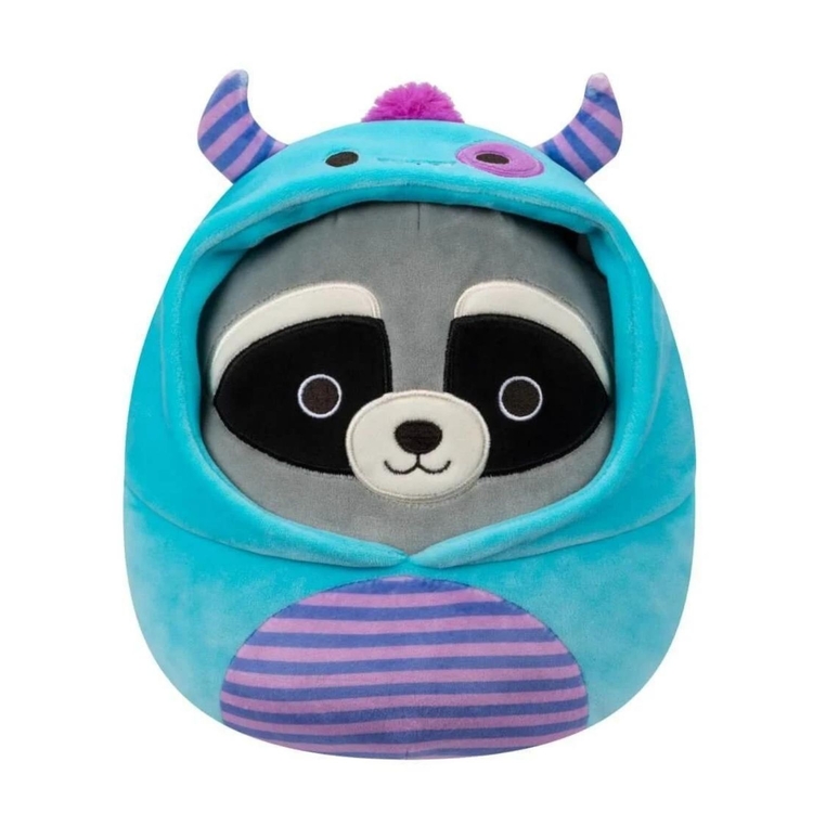 Product Λούτρινο Squishmallows Halloween Rocky the Raccoon in Monster Costume 19cm image