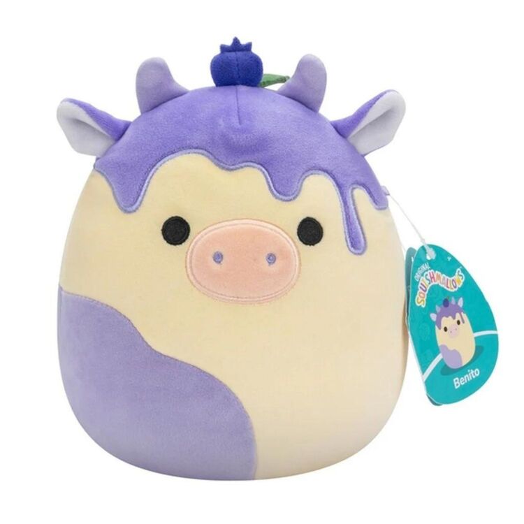 Product Λούτρινο Squishmallows Benito the Cow Blueberry Cheesecake image