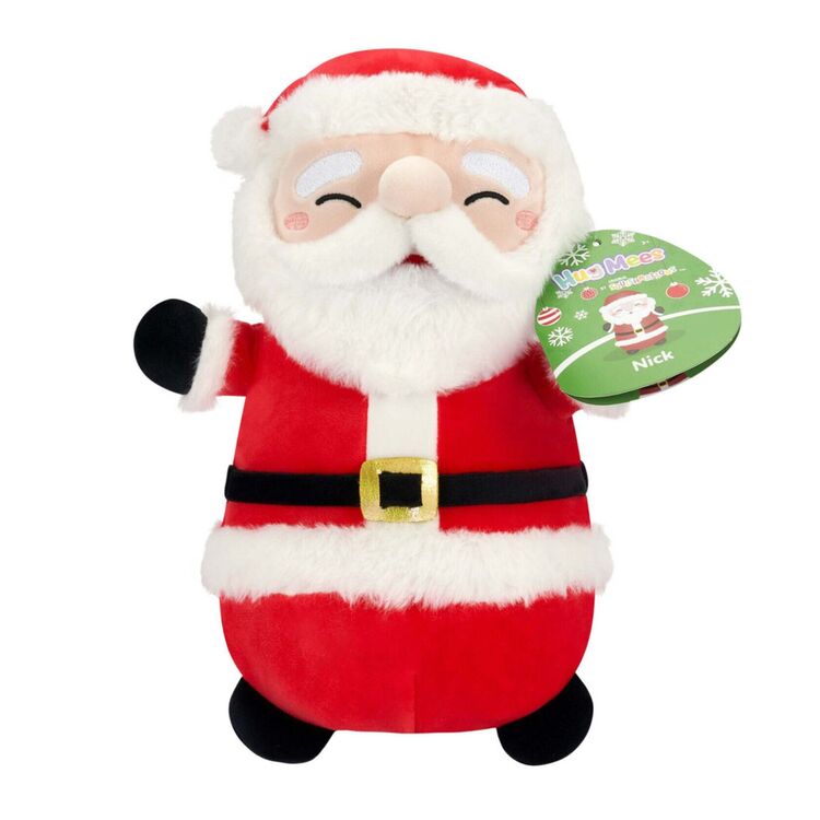 Product Λούτρινο Squishmallows Hugmees Nick The Santa image