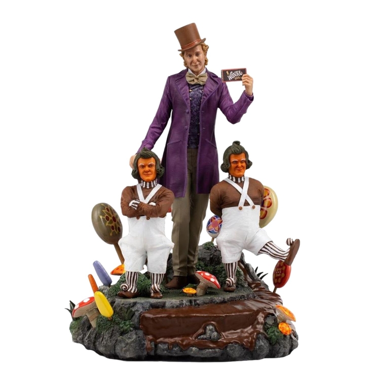 Product Iron Studios Deluxe Willy Wonka Willy Wonka and the Chocolate Factory Art Scale Statue (1/10) image