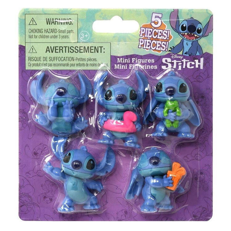 Product Disney Stitch Set  of 5 figures image