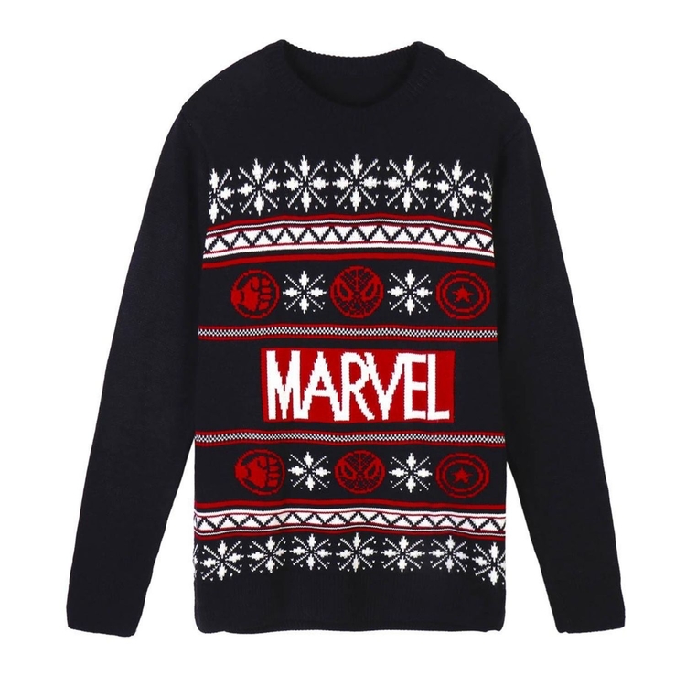 Product Marvel Logo Christmas Sweater image