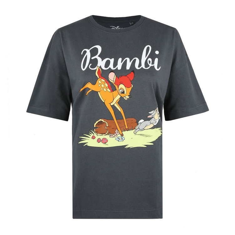 Product Disney Bambi Charcoal Oversized T-shirt image