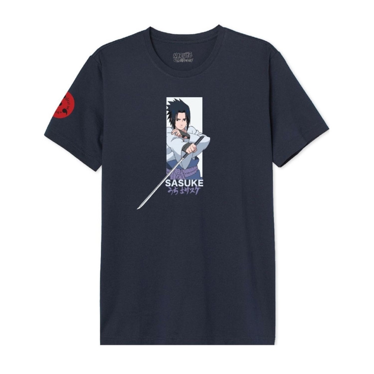 Product Naruto Sasuke Backprint T-shirt image