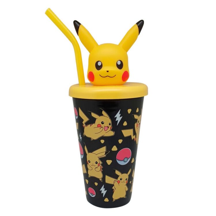 Product Ποτήρι Πλαστικό Pokemon Pikachu 3D Topper Cane image